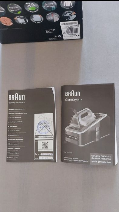 Продам шикарный парогенератор от Braun