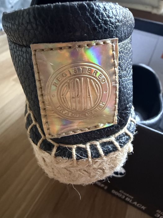 Espadrile Dama Replay Nash Rep 2 - Negre (Mărimea 36)