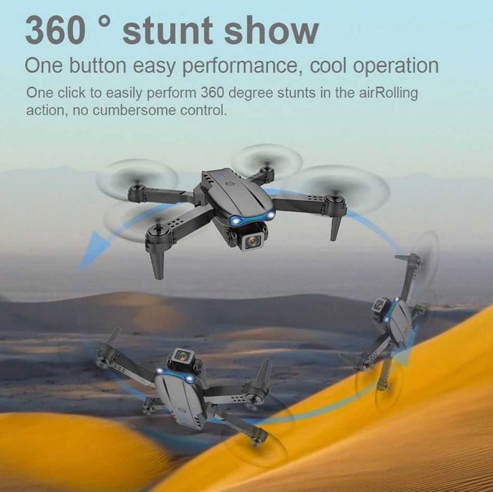 Сгъваем мини дрон Е99 с 4К камера и калъф – Mini drone E99