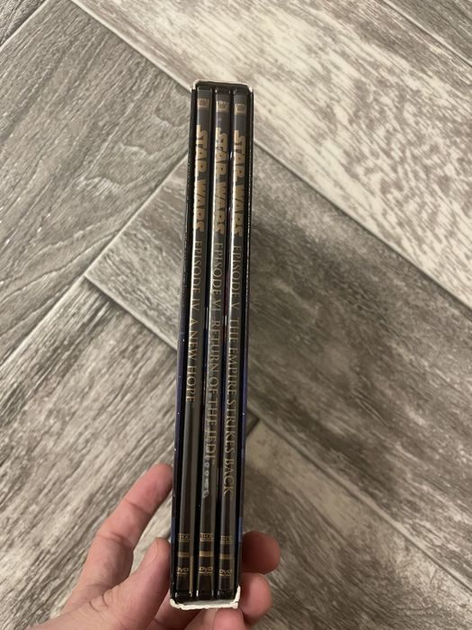 Dvd “Star Wars” три первых фильма