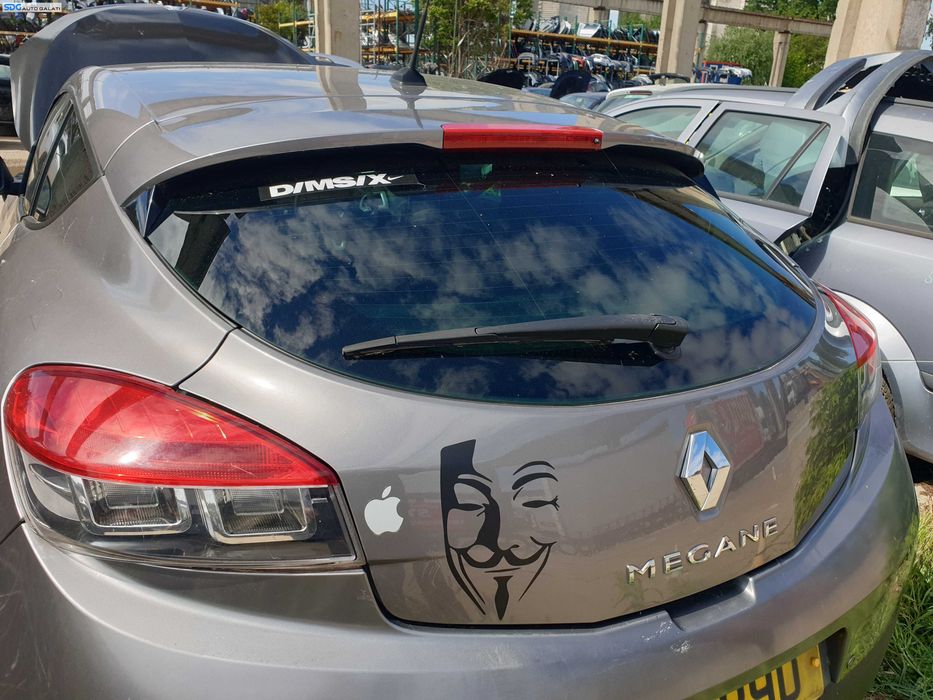 Haion Hayon Capota Portbagaj Dezechipat cu Luneta Geam Sticla Renault Megane 3 Coupe 2 Usi 2008 - 2016 Culoare TEKNG [K5745]