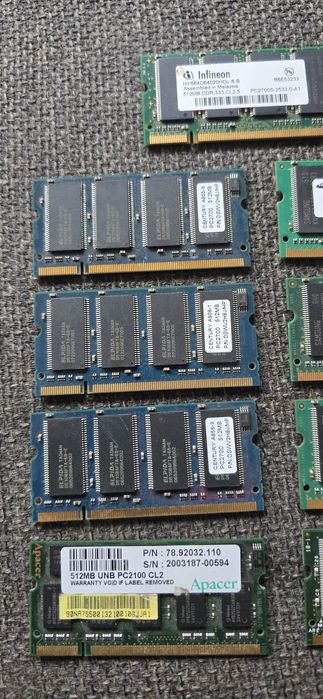 Ram Laptop Sodimm 512 DDr pc2100 pc2700