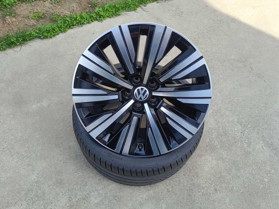 O janta 19 originala vw touareg 3 cod oem 607601025N