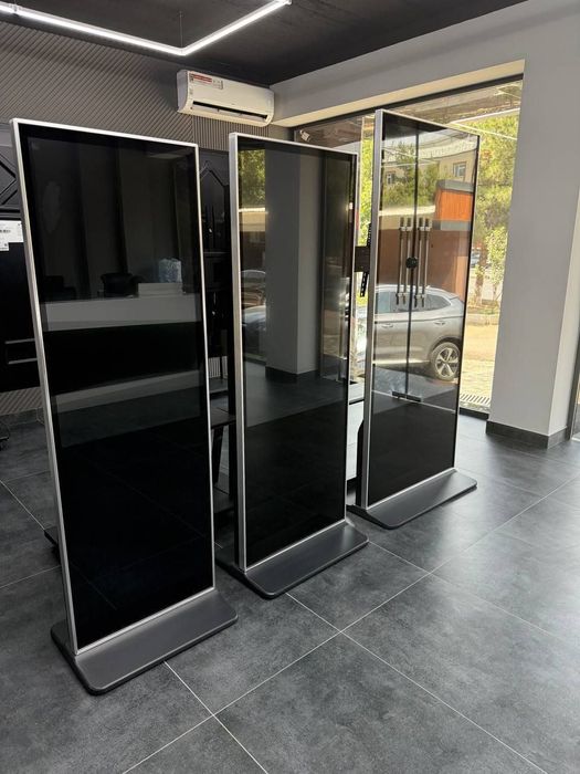 Инфо киоск Kiosk с чековым принтером 43” i5 Full HD плавная работа