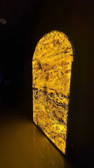 Натуральный каменный шпон панель для декора Оникс ONIX