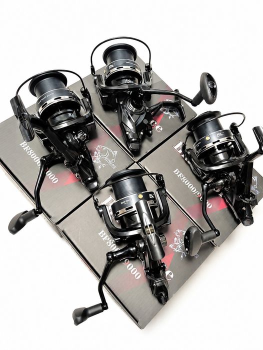 SET 4 Mulinete FL BLACK FORCE 9000 8+1RULMENTI NEW 2024