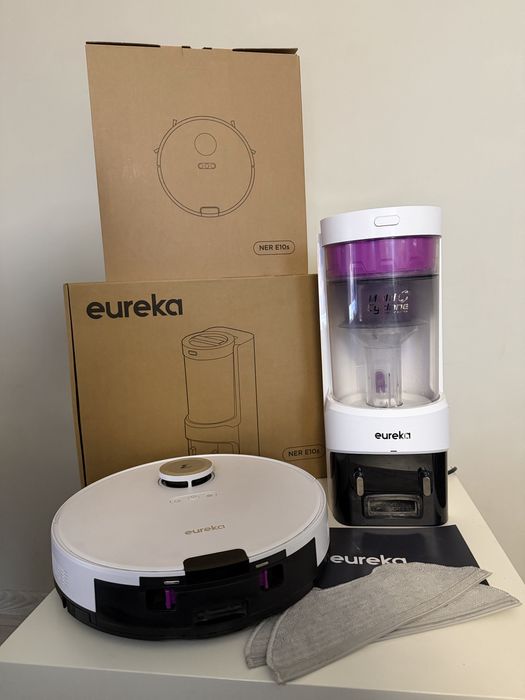 Прахосмукачка робот Eureka E10s (Бял)