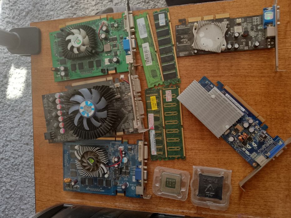 Старые комплектующие ПК