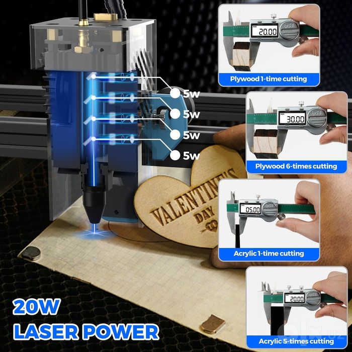 Лазерный станок | Laser stanok TTS-20pro (ceт)