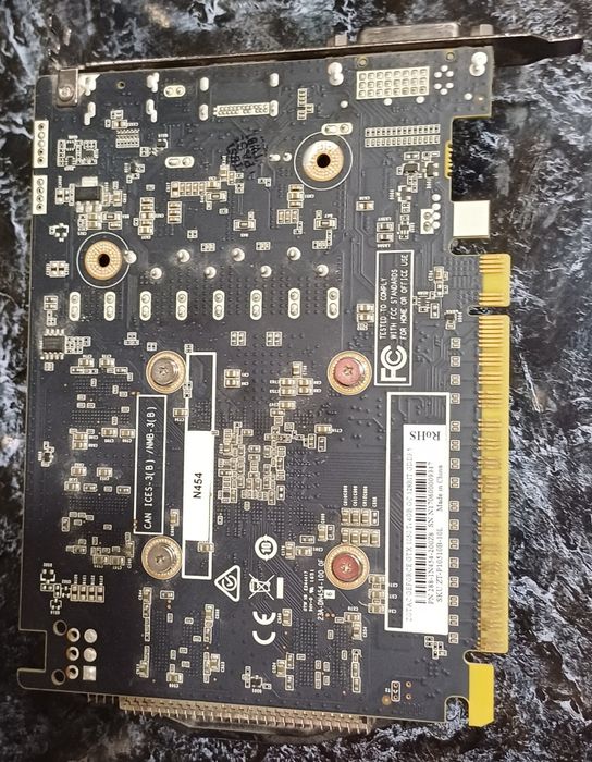 Zotac GTX 1050Ti OC Edition 4Gb Gddr5