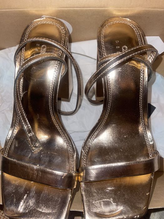 Дамски сандали на ток с чанта