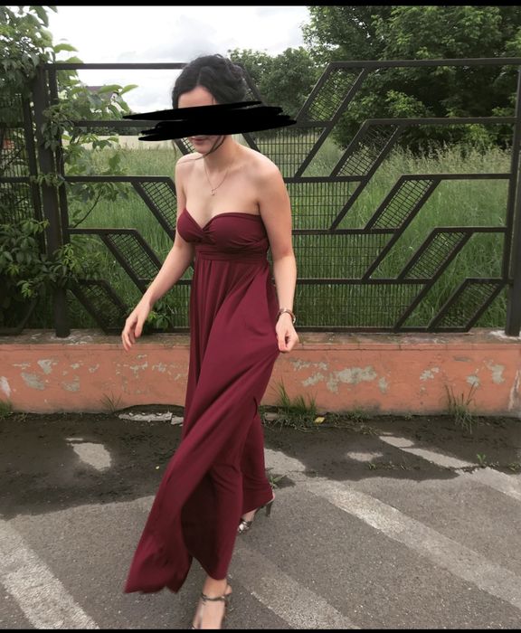 Rochie versatilă prinderi multiple