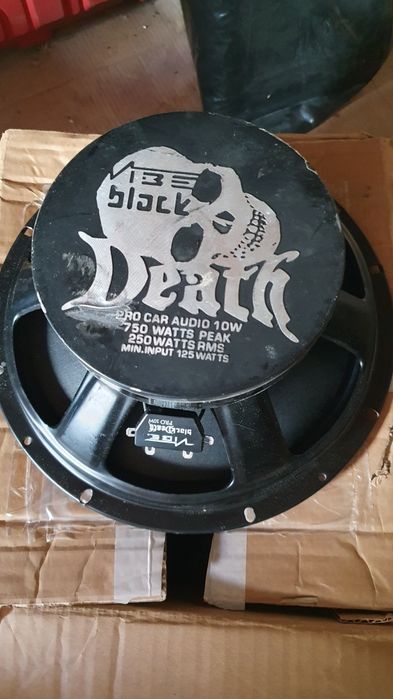 Set 2 difuzoare auto black death