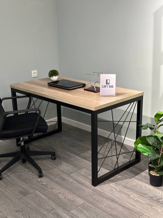 Стол лофт, офисный стол, компьютерный стол,