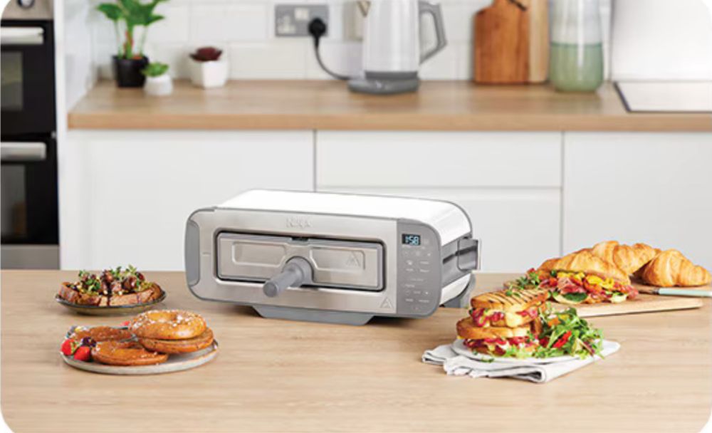 Gratar multifunctional Ninja Foodi 3in1 ST200EUWH, 2400W