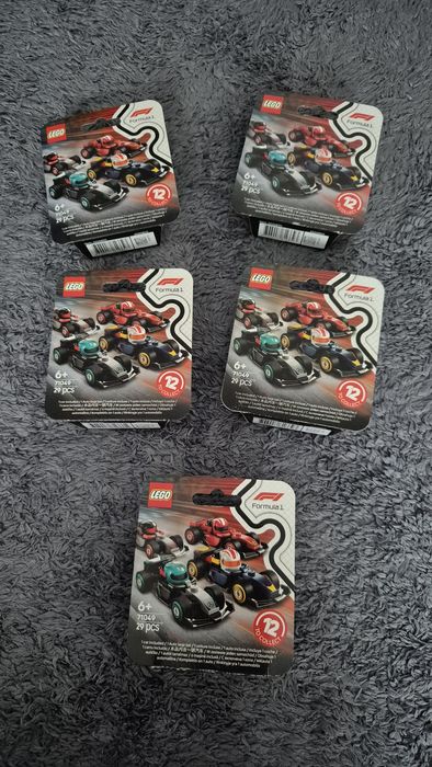 Mașinuțe LEGO mini FORMULA 1
