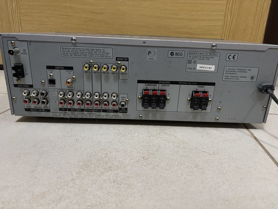 Vand amplificator audio Sony