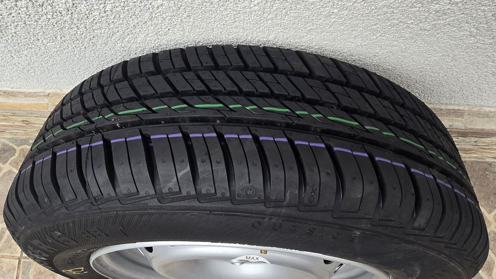 Roata rezerva logan sandero dacia nefolosita anvelopa 185 65 r15