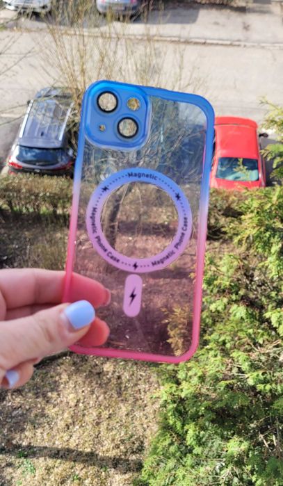 Husa magnetica cu incarcare wireless pt Iphone 13 , 13 Pro, 13 Pro Max