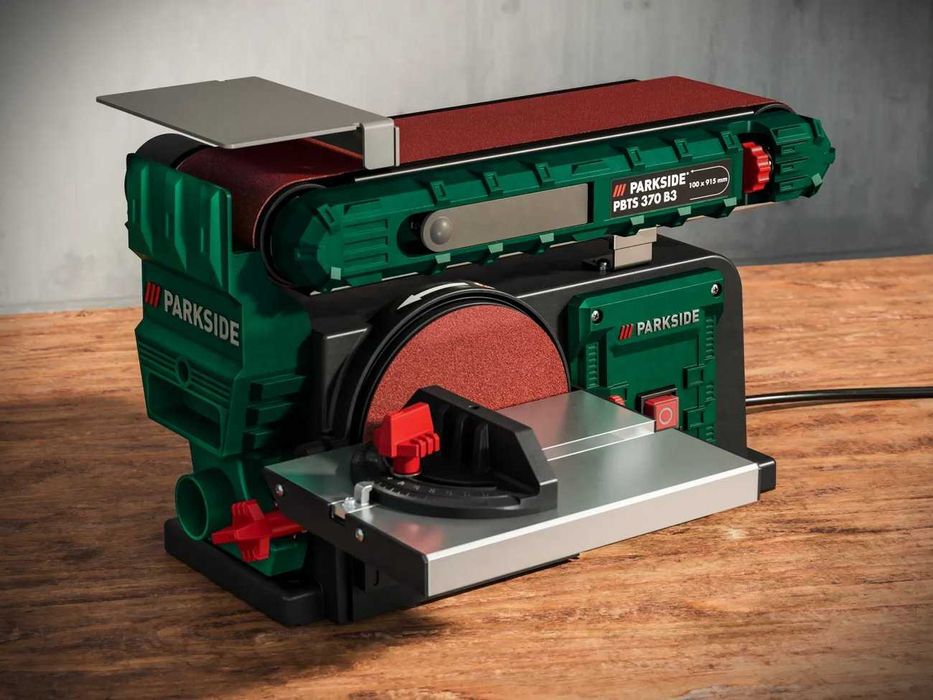 Лентов и дисков шлайф Parkside PBTS 370 B2 370 W Парксайд