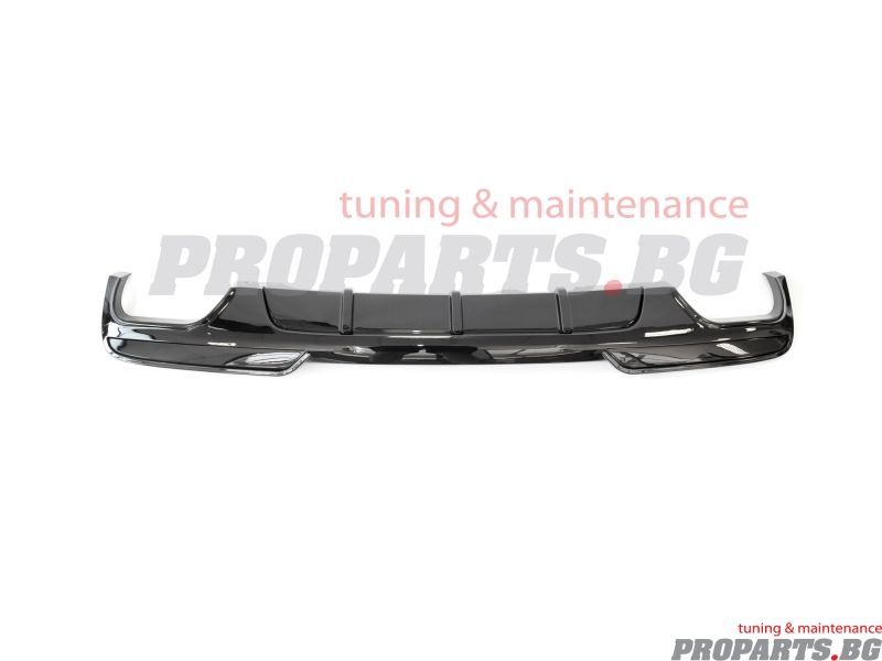 M perfromance дифузер за BMW f10 10-17 м перформанс 550 тип
