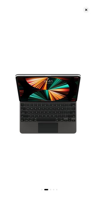 Tastatura Apple Magic Keyboard pentru iPad Pro 12.9", Layout RO, Black
