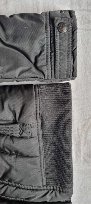 Geaca de barbati, Lee Cooper, slimfit, groasa, cu puf, neagra, M