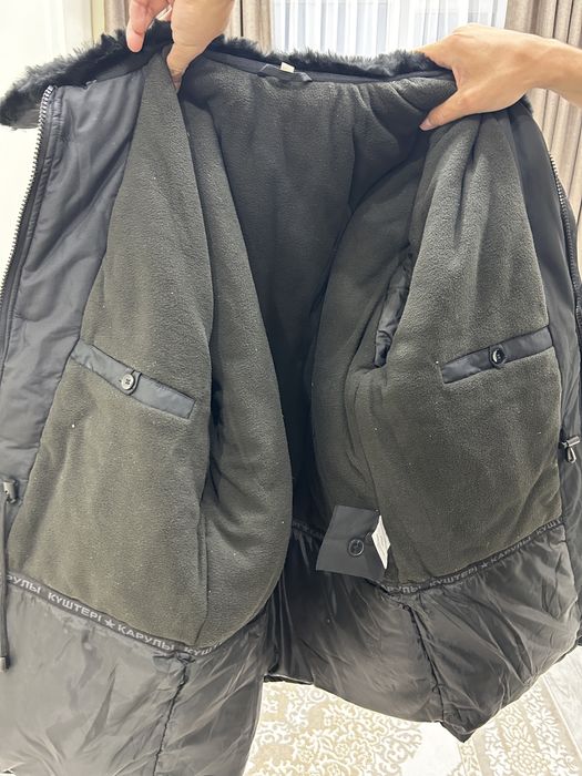 бушлат черный.