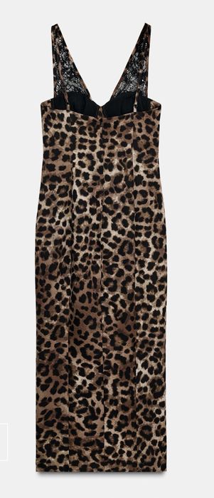 Леопардова рокля Zara