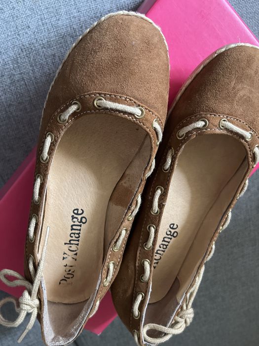 Balerini eleganti din piele