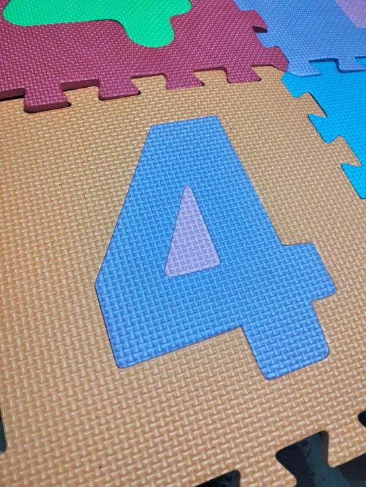 Covor Puzzel Copii cu Litere și Cifre – Educațional și Interactiv