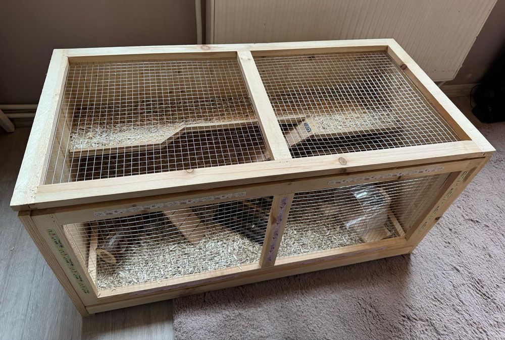 Cușcă hamster cu 2 etaje