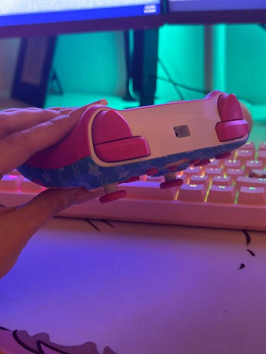 Controller cu fir PowerA Enhanced Wired Nintendo Switch Kirby Roz