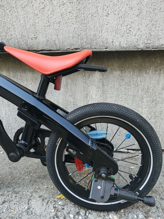 Bicicletă copii BMW Kidsbike 14 Zoll 2 in 1 negru model 2021