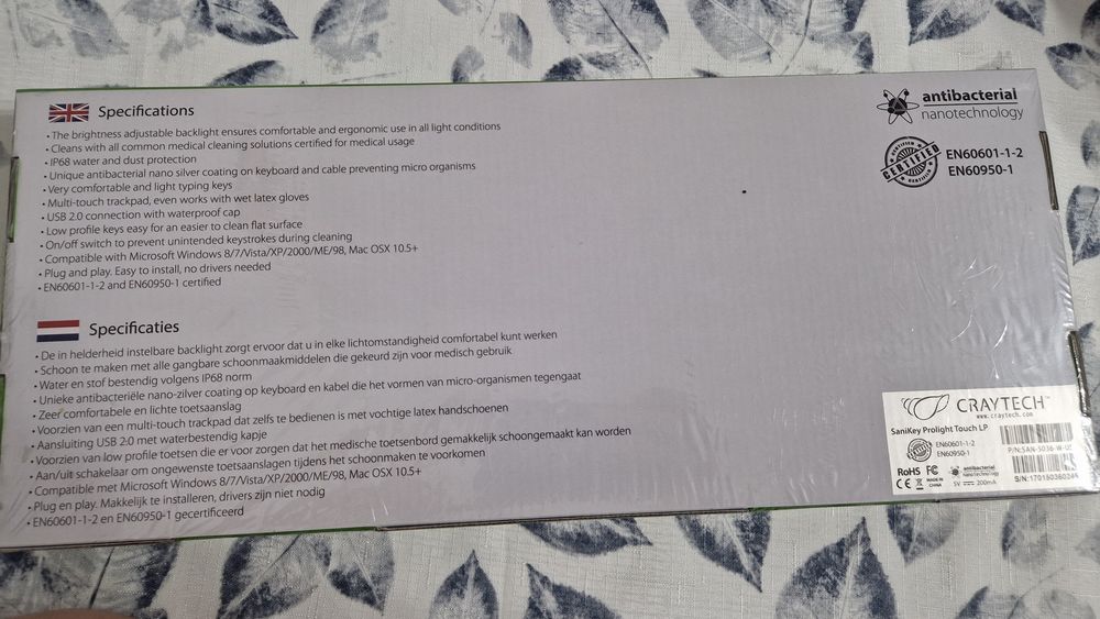 Vând tastatură medicală