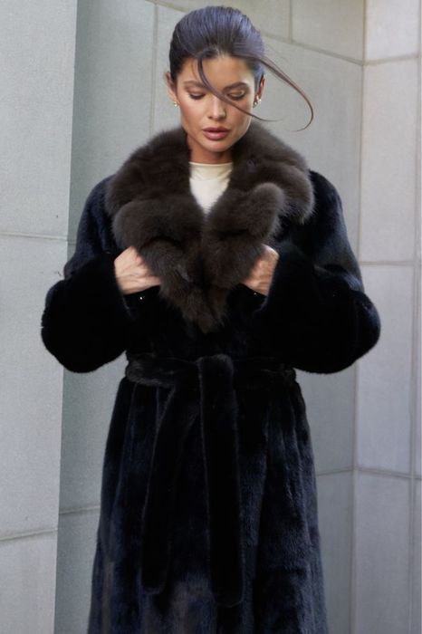 Шуба Норковая Соболь