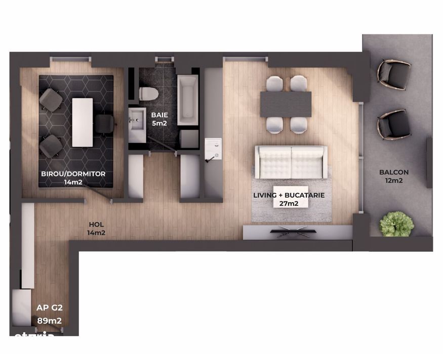 FINALIZAT |Apartament spațios Residence5, lângă pădurea Băneasa
