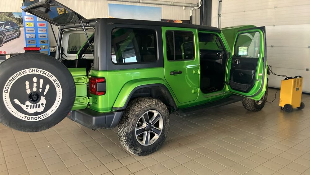 Jeep Wrangler JL 3.6 и 2.2d Sahara на части