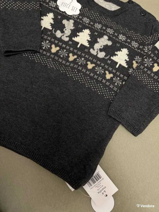 Disney Mickey Pullover new, size 6-9 months