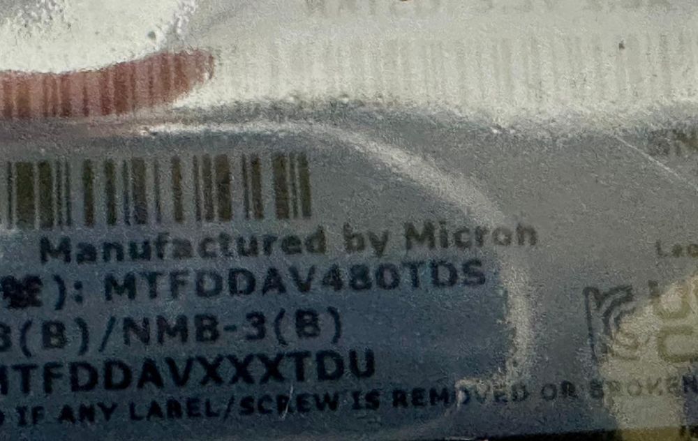 Vand Dell SSD 7RKD7 M2 480GB