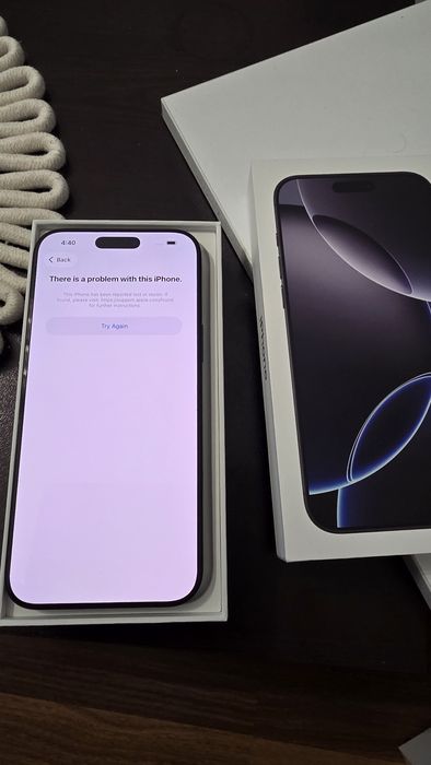 iPhone 16 Pro Max заключен