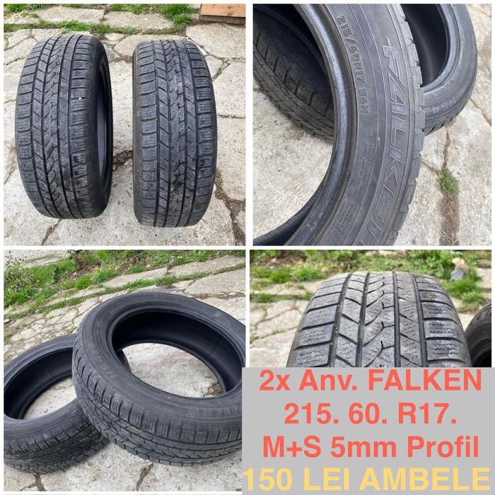 Vând seturi de 4x Jante echipate cu anvelope pentru MERCEDES și BMW