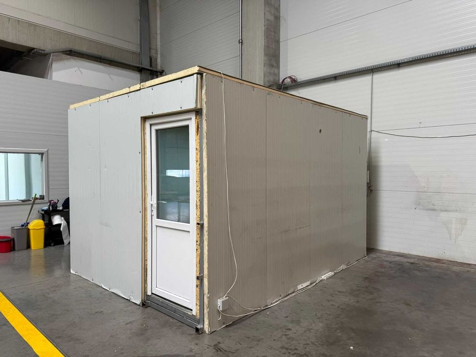 Birou modular din panouri sandwich – 4 x 3 m – H = 3 m