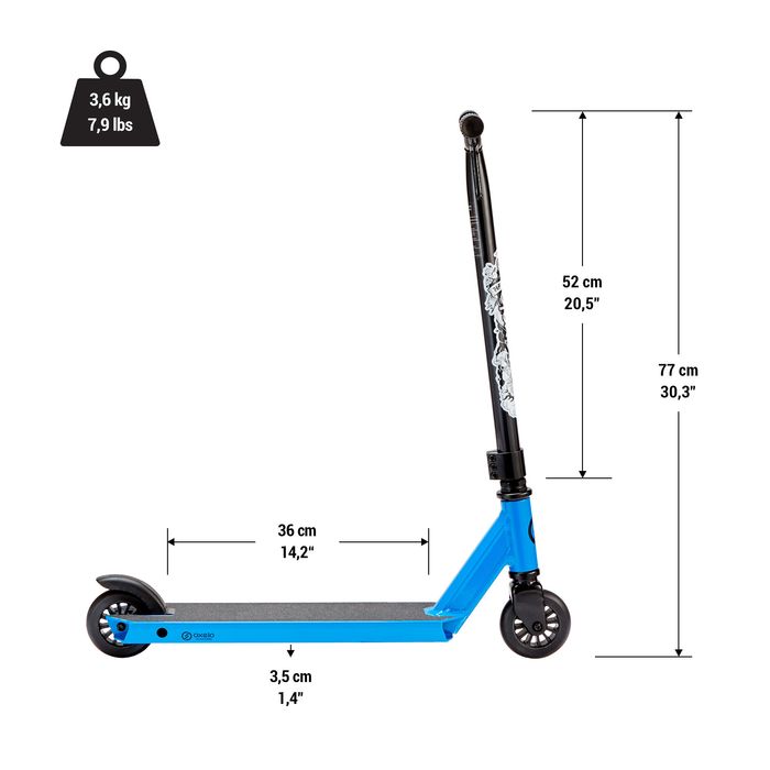 Trotinetă freestyle Mf One Albastru Copii 5-8 - (SecondHand) Decathlon