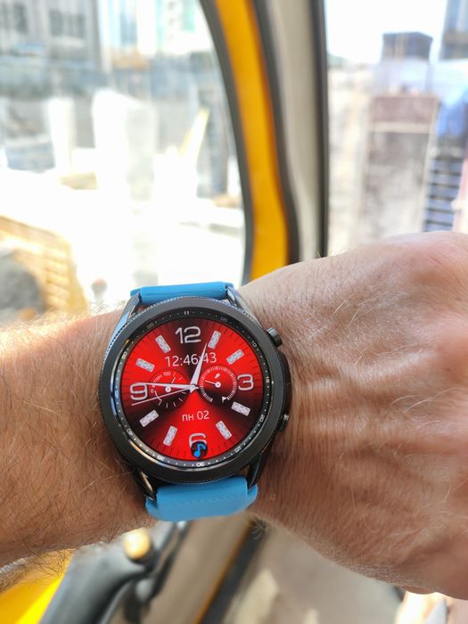 Смарт часы Galaxy Watch-3 Stainless 45mm black