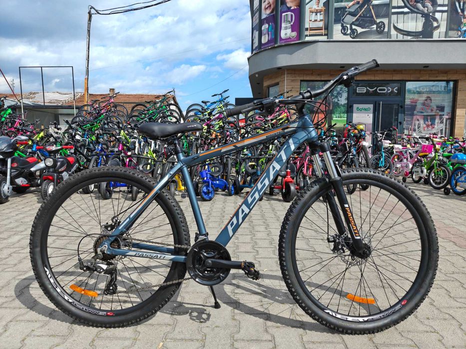 BG Алуминиев велосипед 27.5" PASSAT сив