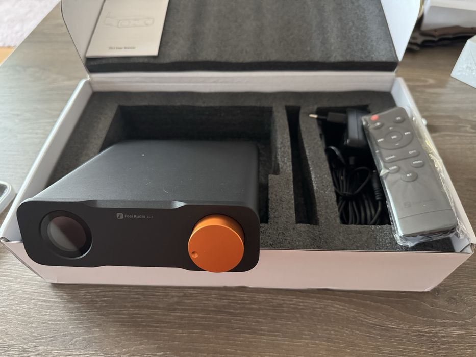 Convertor Digital-Analogic, Fosi Audio, ZD3, Output Balansat XLR/RCA, Bluetooth 5.0