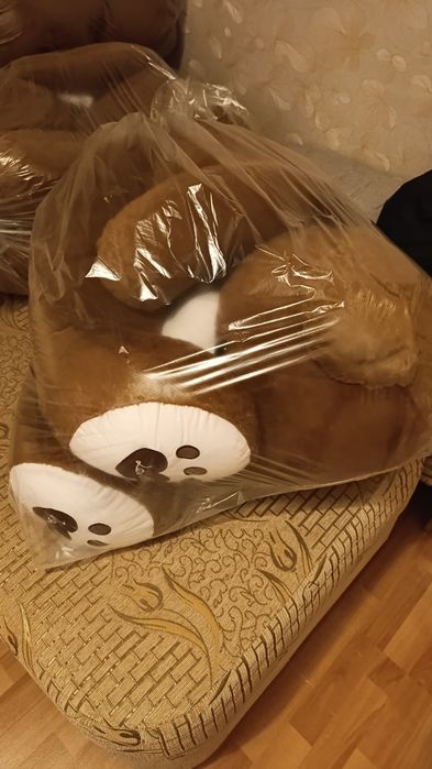 Мишка плюшевый мягкий разные