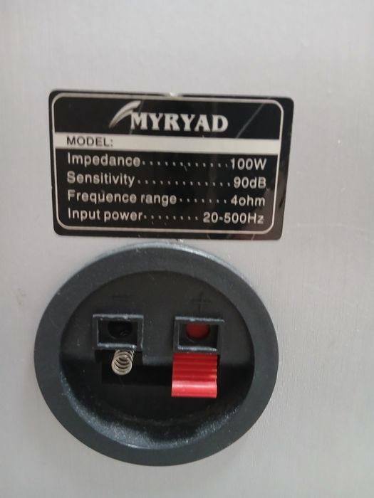 Колонка MYRYAD суперзвук