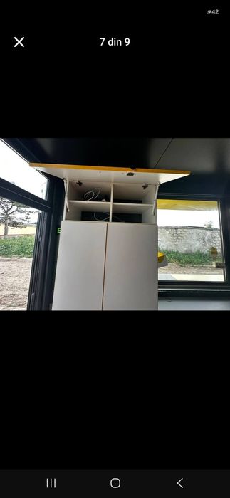Vând container fast-food utilat complet